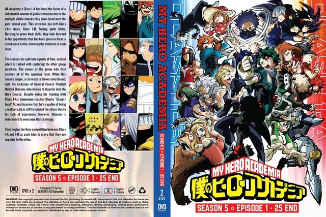 BOKU NO MY Hero Academia (Saison 5 : VOL.1 - 25 Fin) ~ Version doublée